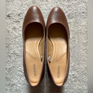 Merona brown heels